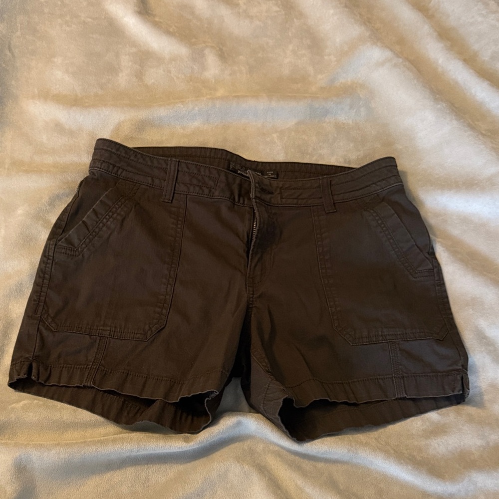 Prana Women's Dark Brown Cargo Shorts